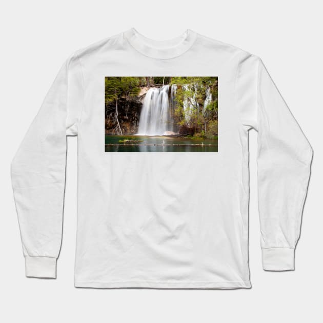 Hanging Lake Long Sleeve T-Shirt by valentina9